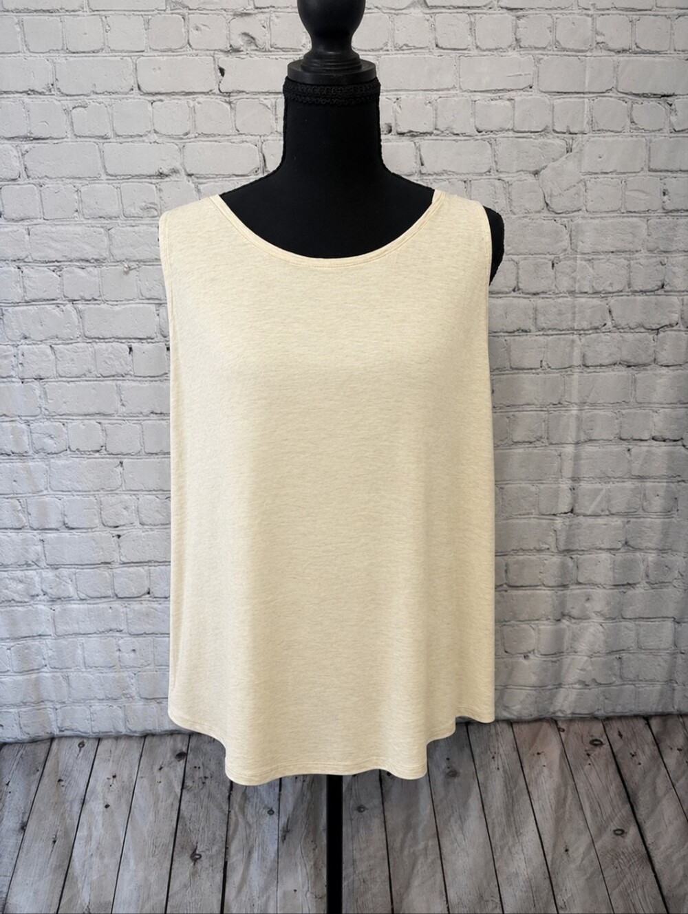 Old Navy Cream Swing Tank Top